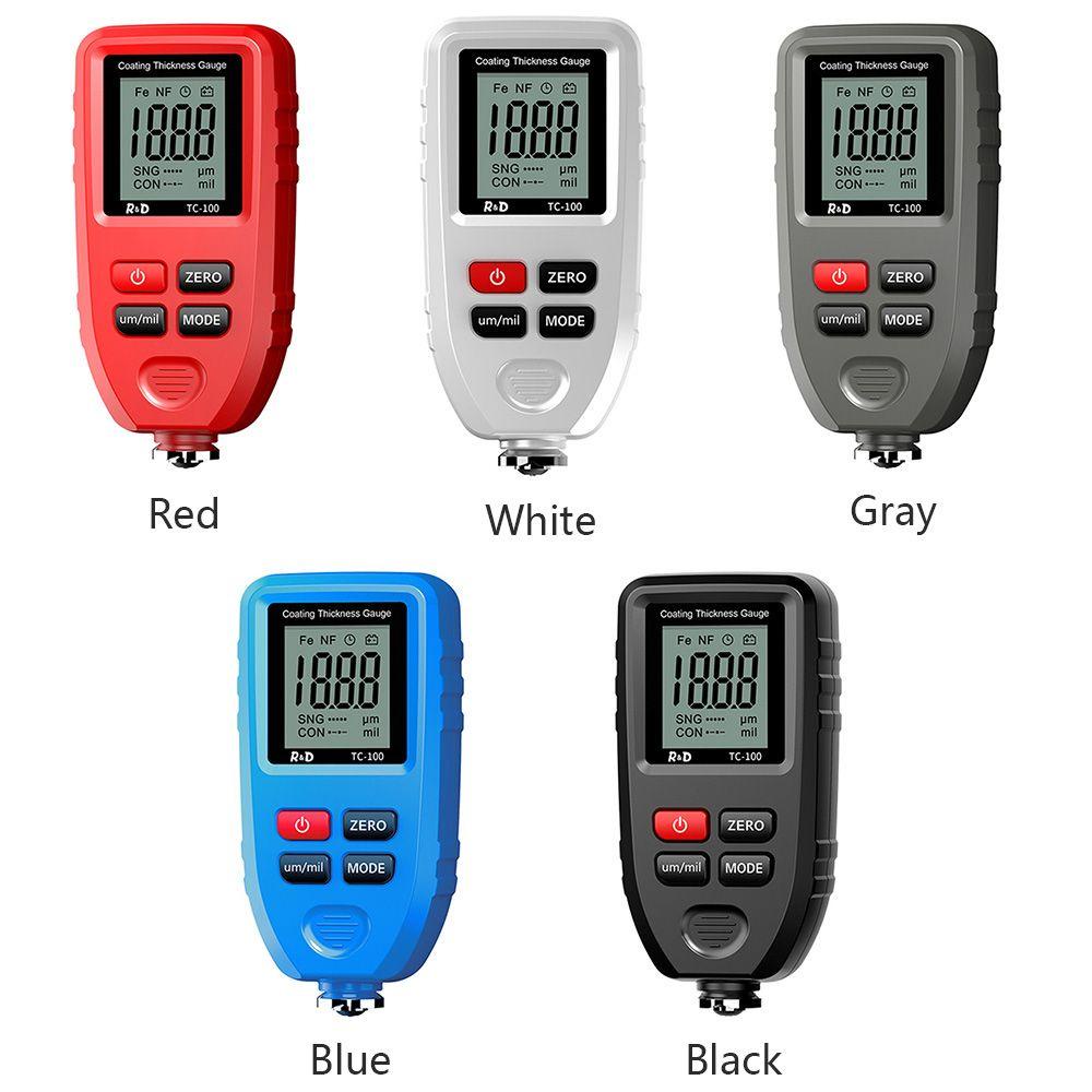 POPULAR Populer Coating Thickness Gauge High Precision Manual Alat Cat FE/NFE Mobil Paint Film Thickness Tester
