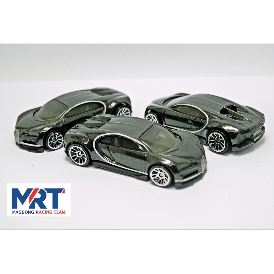 HOTWHEELS BUGGATI CHIRON HITAM - FACTORY UNRIVET