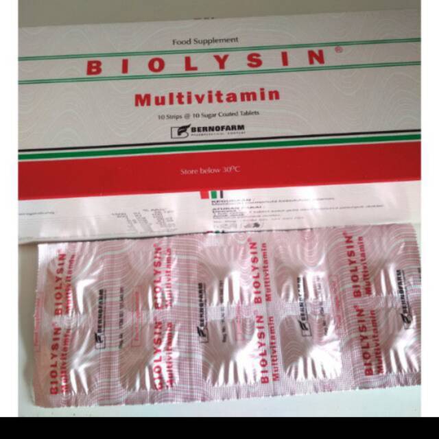 Biolysin tablet Multivitamin