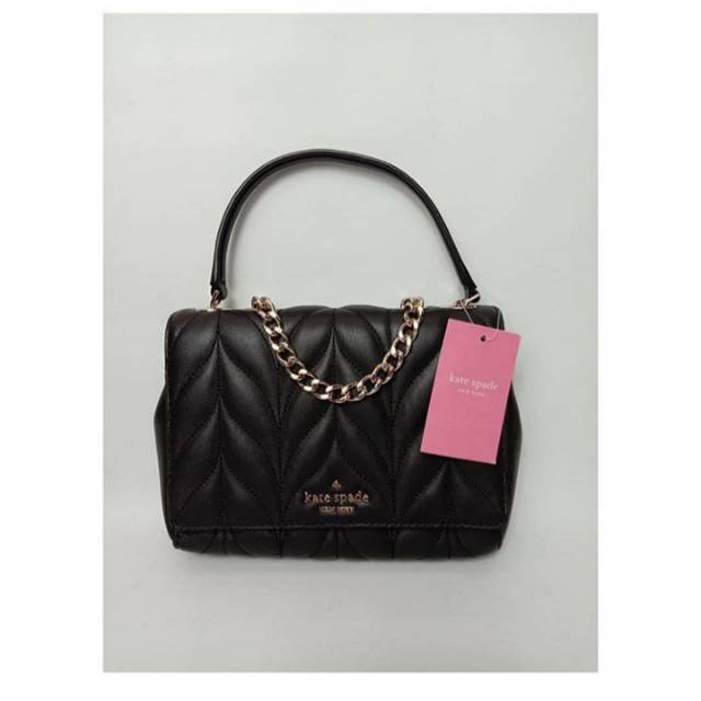 Kate Spade Mini Emelyn Briar Lane Quilted Black