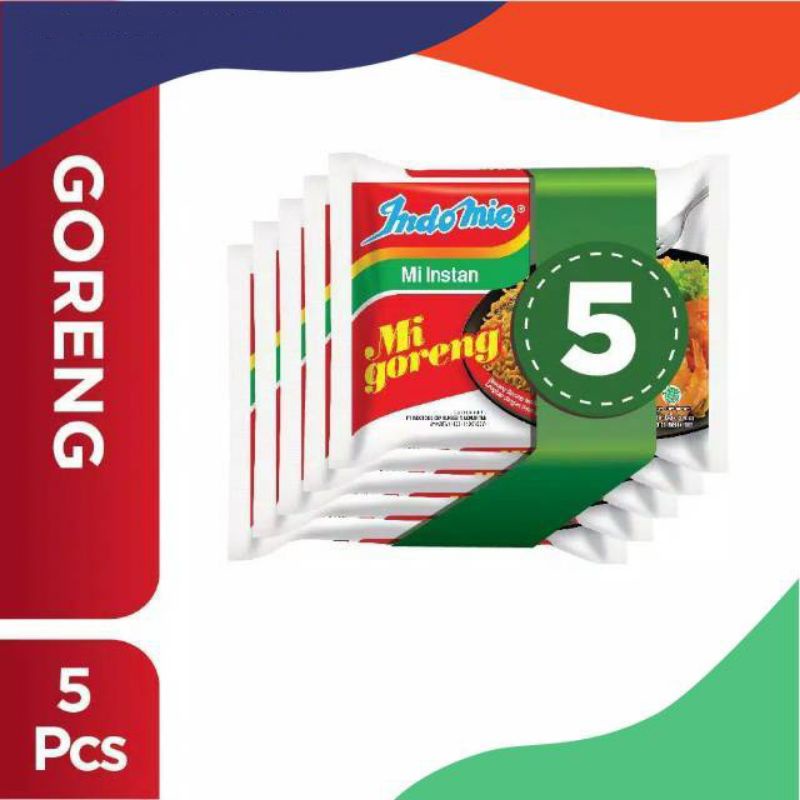 

PAKET HEMAT INDOMIE GORENG 80G ( ISI 5 PCS )