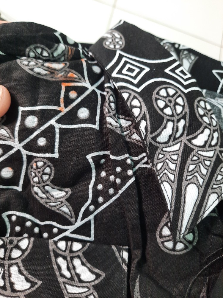 Size M L Xl Xxl Xxxl Bswart Batik Hrb026 Kenongo Kemeja Batik Lengan Panjang