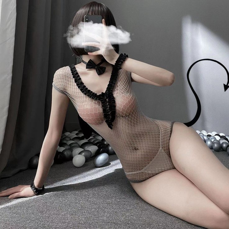 Sexy Leotard Fishnet Lingerie  Body Stocking 8113