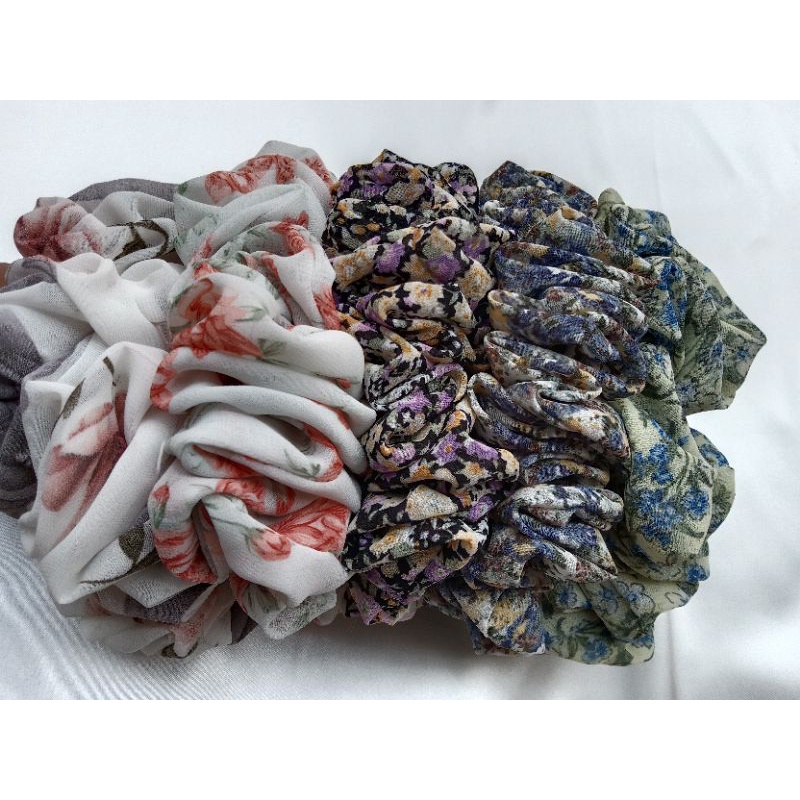 SCRUNCHIE HIJAB/IKET RAMBUT/CEPOL HIJAB PREMIUM