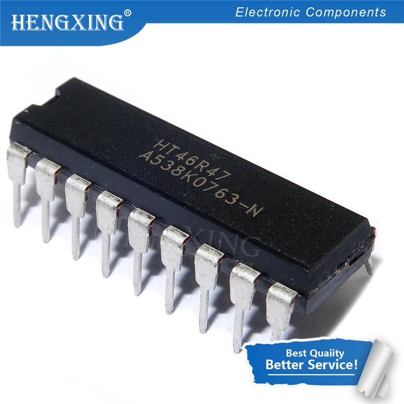 100pcs Ic HT46R47 46R47 DIP-18