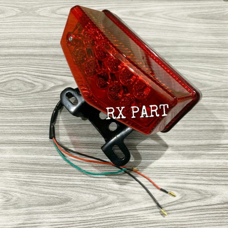 Jual Lampu Stop Lampu Belakang Rxking Rx K Rx King Sama Breket Kedudukan Lampu Stop Shopee