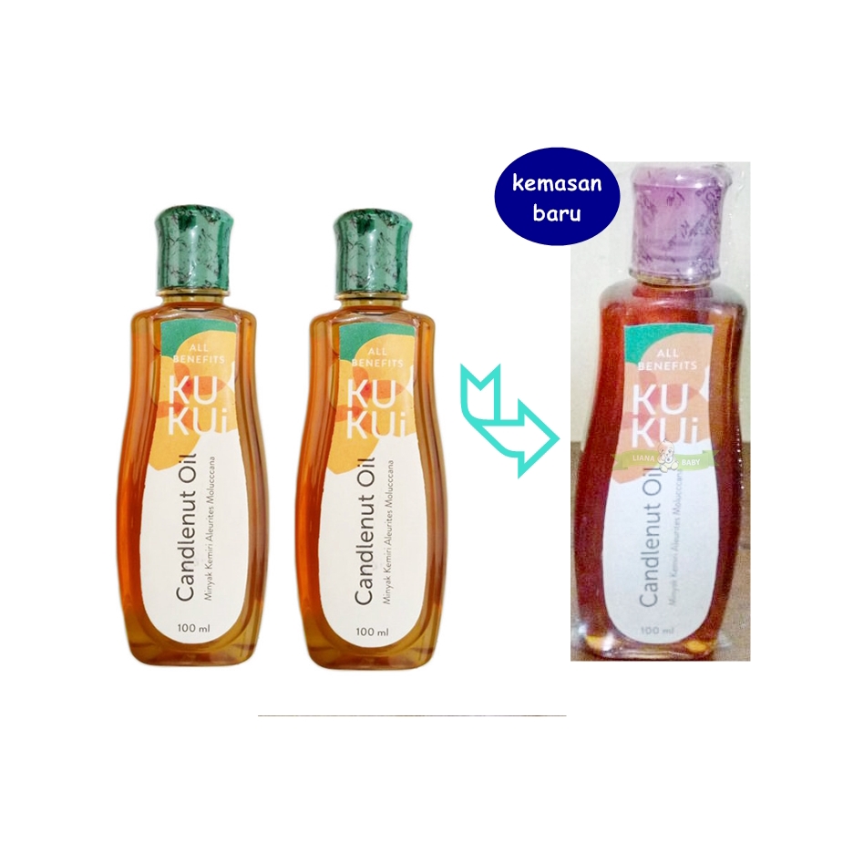 MINYAK KEMIRI KUKUI / KUKUI CANDLENUT OIL 100 ML exp bln 10 2024