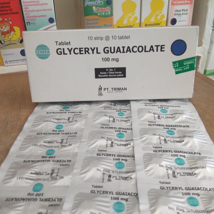 Mg apa obat 100 guaiacolate glyceryl √ +10