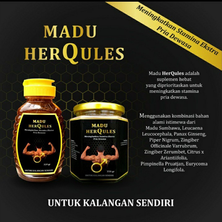 

[COD] Madu Herqules / Madu Stamina / Madu Kejantanan Murni Asli 100%