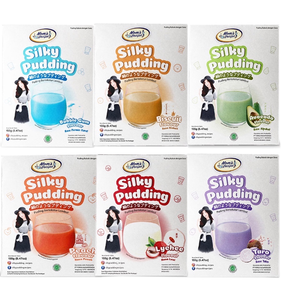 [Beli 2 Gratis 1] TasNutrijell Silky Pudding 155 gr (Forisa)