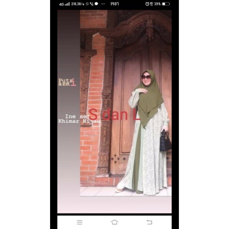 Habis~PreLoved Gamis Syar’i by Putri Azmi