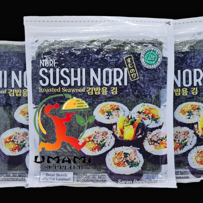 

NEW Java Sushi Nori isi 10 Lembar Halal