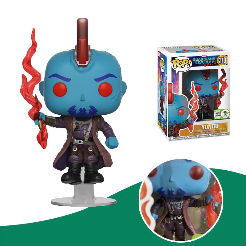 【Ready Stock】Yondu Funko Pop Guardians Of The Galaxy Action Figure Character Model Toys Handcrafted Models