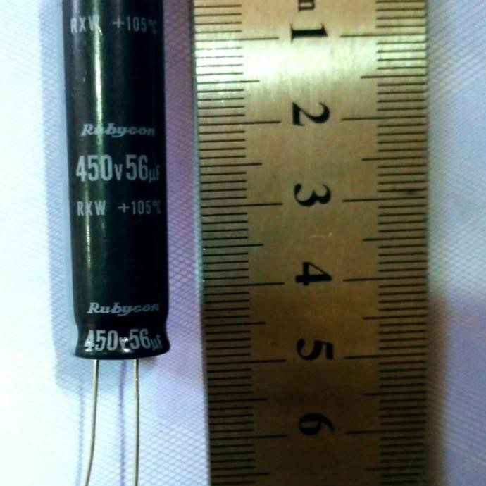 56uf 450V rubycon JAPAN mttban99 Diminati Banget