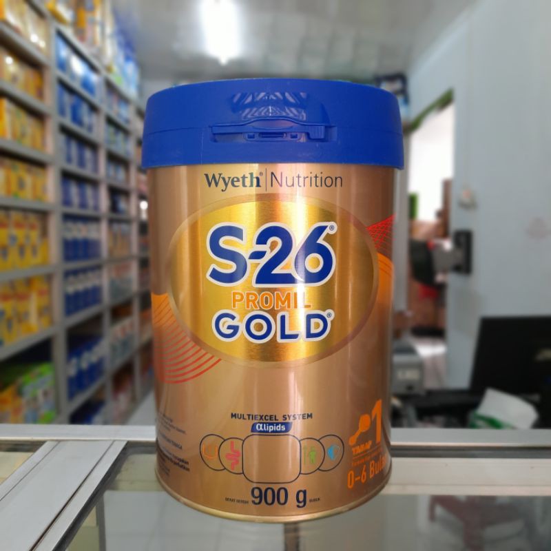 S-26 PROMIL GOLD Tahap 1 kaleng 900gr, S26 promil gold tahap 1 900g