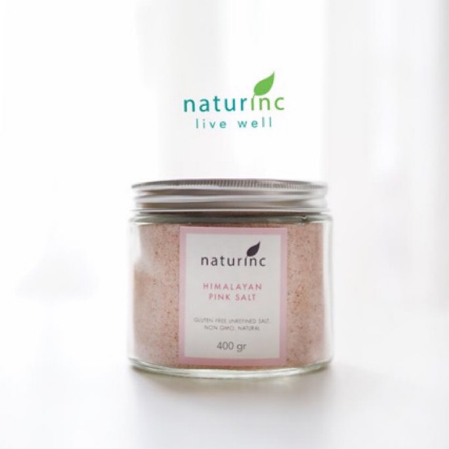 

Himalayan pink salt (Garam Himalaya Pink), Natural salt 400 GRAM