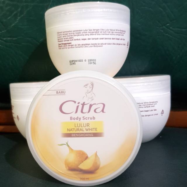 Citra Body Scrub Bengkoang 200ml / Citra Lulur Bengkoang 200ml