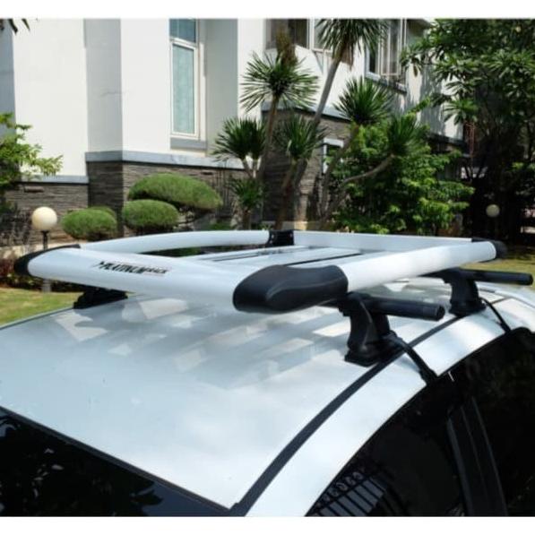 Rak Atas Roof Rack Honda Mobilio Lengkap + Kaki Jepit Bodi Platinum