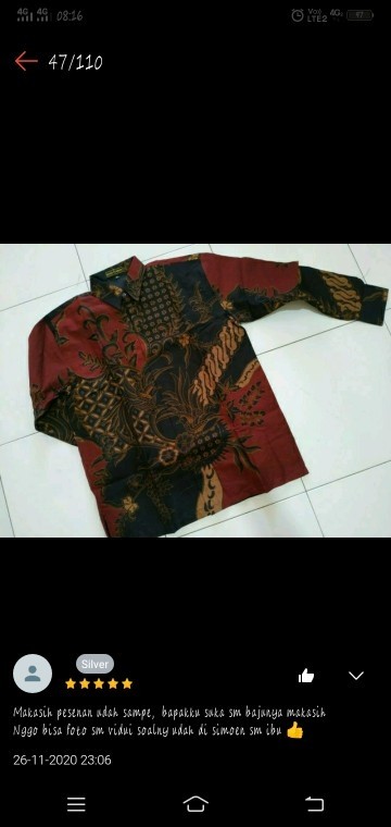 Batik Exclusive Sapu Jagad Full Furing 100% Katun Size S-xxl Ori Solo
