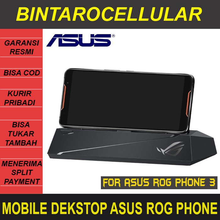 ASUS ROG PHONE 2 3 MOBILE DEKSTOP DOCK GARANSI RESMI DOCK