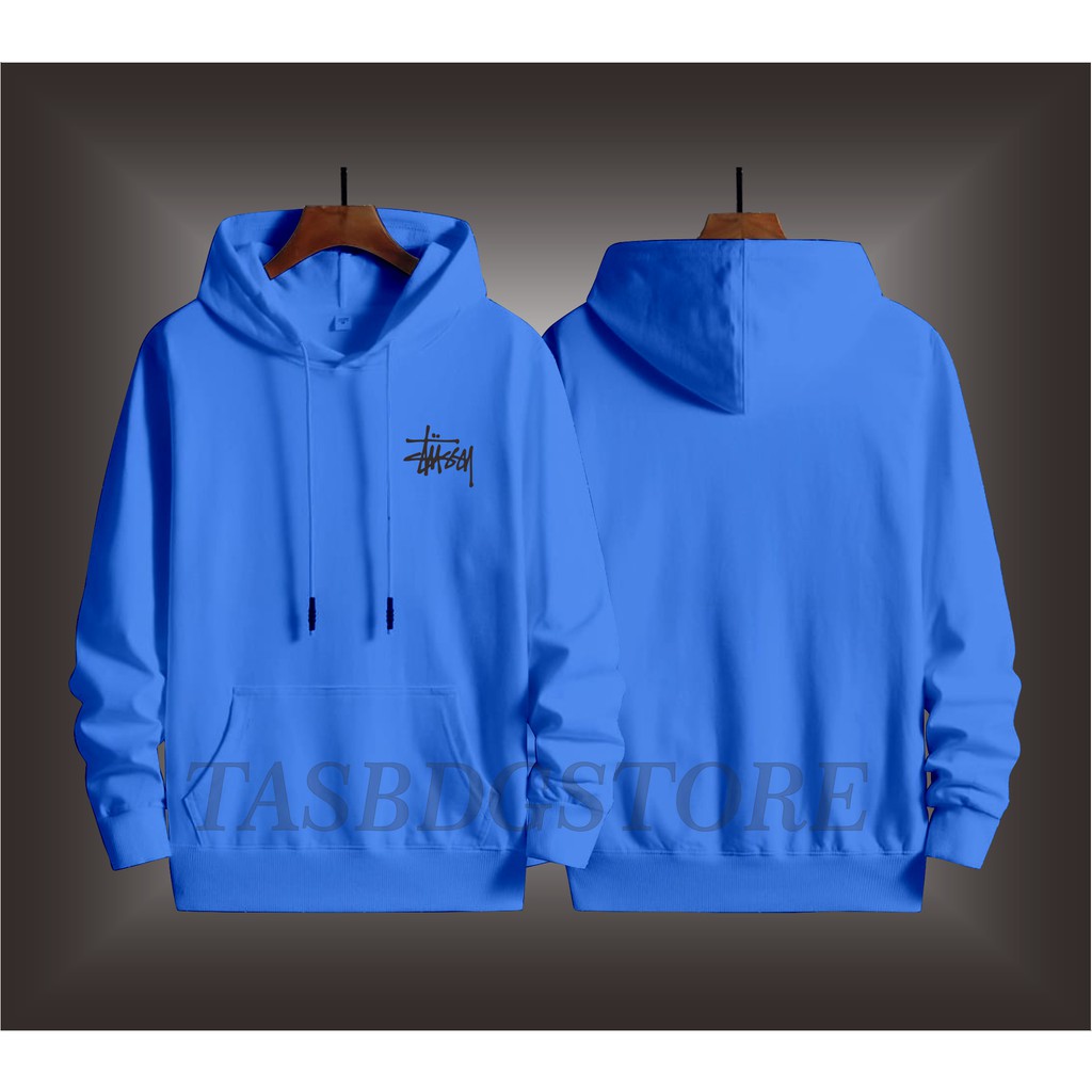 TERMURAH !! COD Jaket Sweater Hoodie Pria Distro StasyOriginal Big Size Jumbo M - XXL