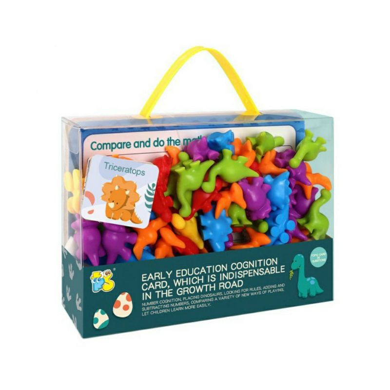 Montessori COUNTING and SORTING SET / LEARNING COUNTER versi BAHASA INGGRIS