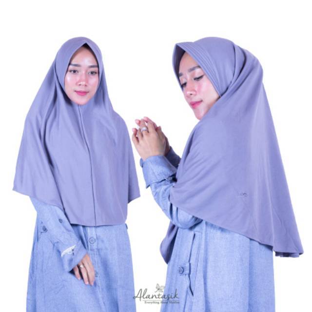 Alantasik - Jilbab Kaos PE Premium Pet Antem / Jilbab Sekolah / Jilbab daily R.24