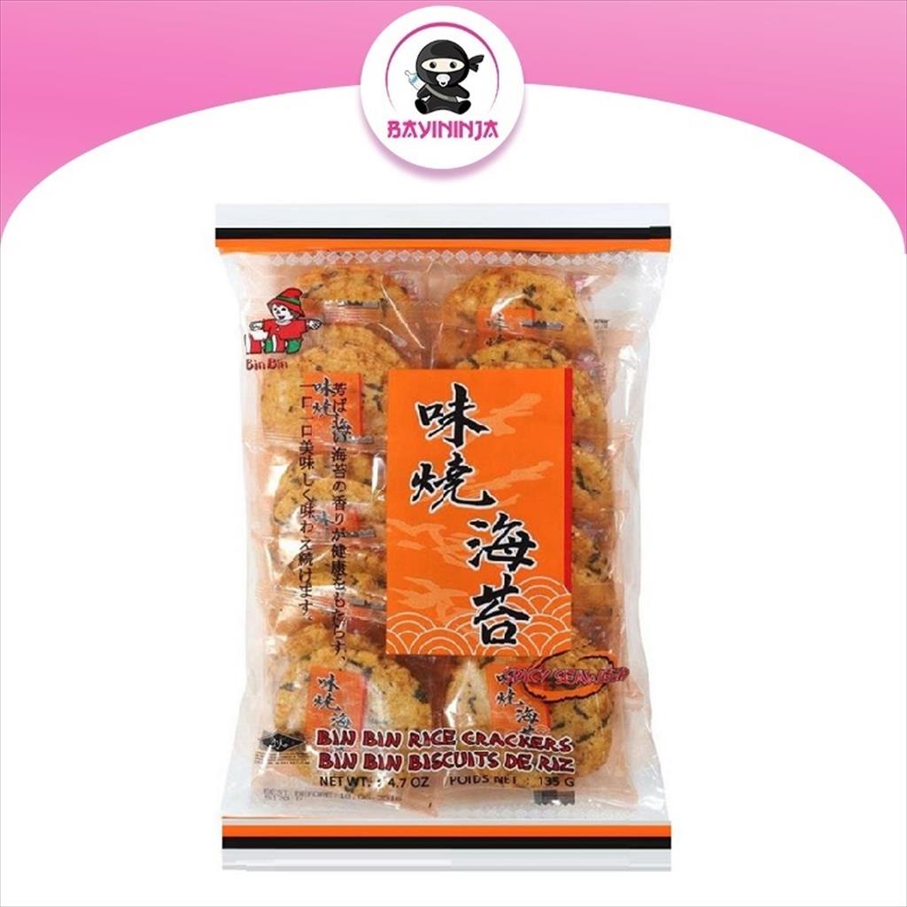 

BIN BIN Rice Crackers Spicy Seaweed 135 g