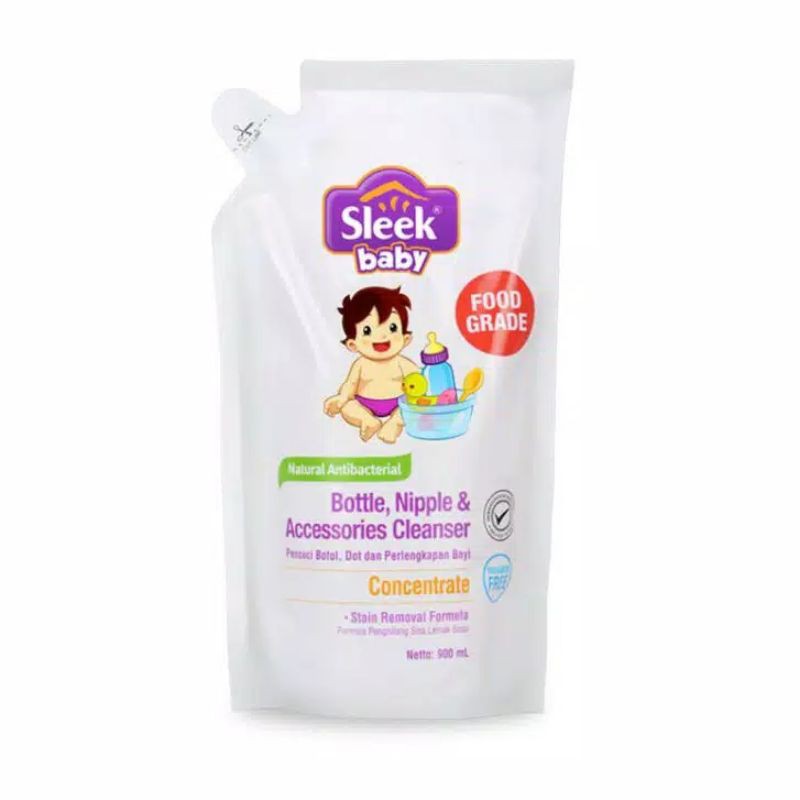 SLEEK BABY BN CLEANSER POUCH 450-900ML