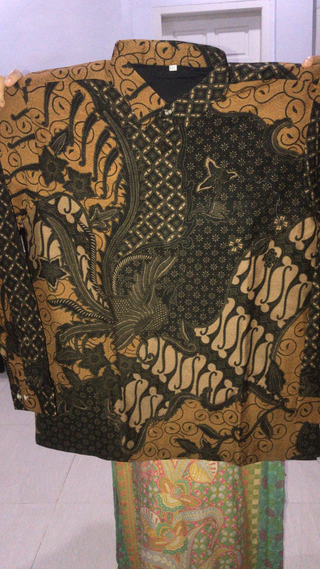 Kemeja Batik Prabu Bahan Dobby Reguler Fit A599