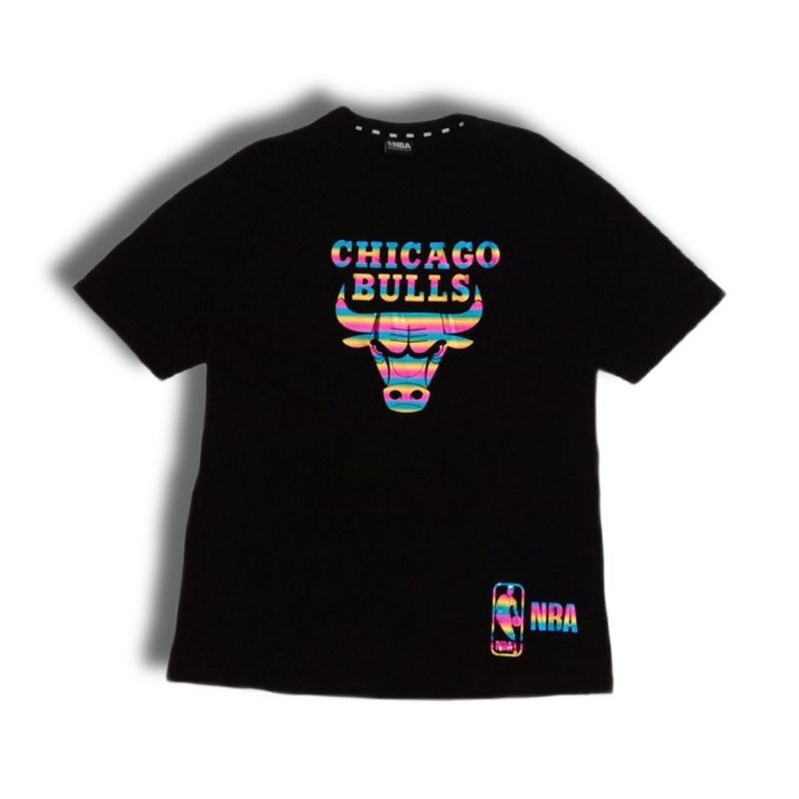 Kaos Chicago Bulls Rainbow Second Termurah
