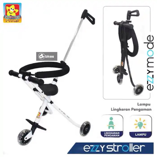 Kursi Dorong Bayi PMB S05 Ezzy Stroller Mini Trike Stroller with Speed Ramp baby stroller Travelers