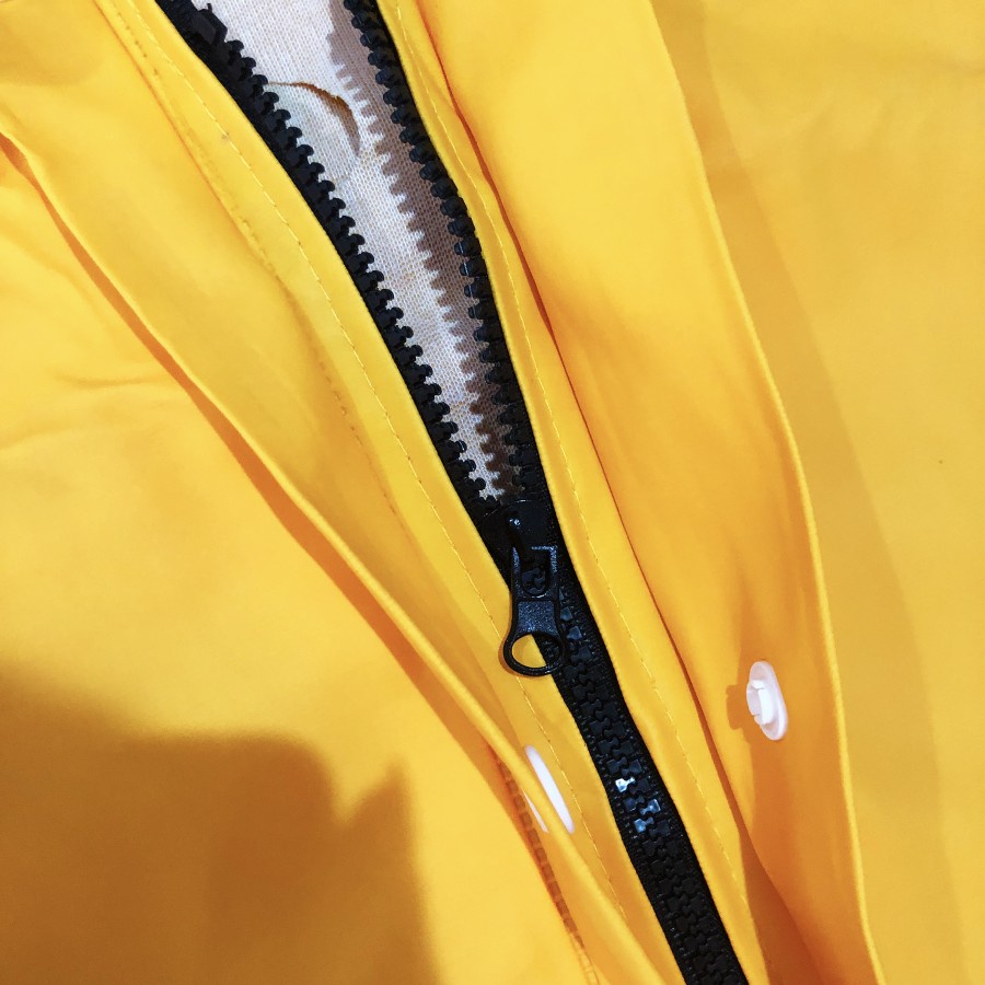JAS HUJAN SETELAN CELANA KUNING
