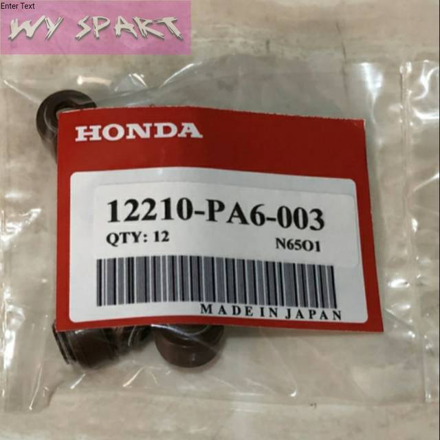 Sil seal Klep Civic Wonder