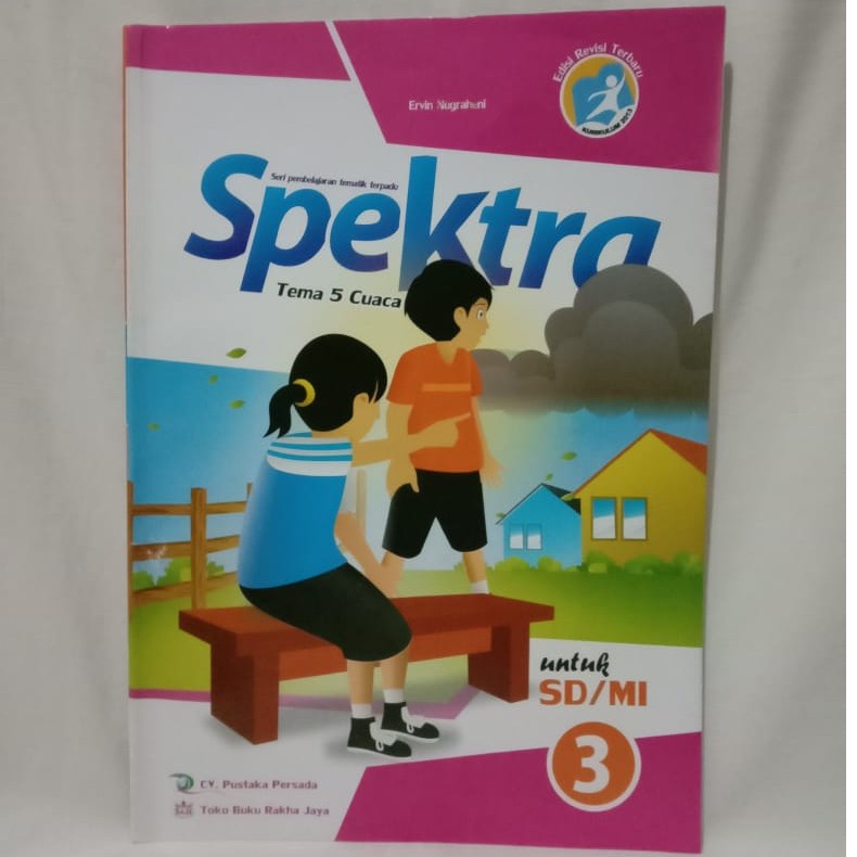 BUKU PELAJARAN SPEKTRA KELAS 3 TEMA 5 - CUACA