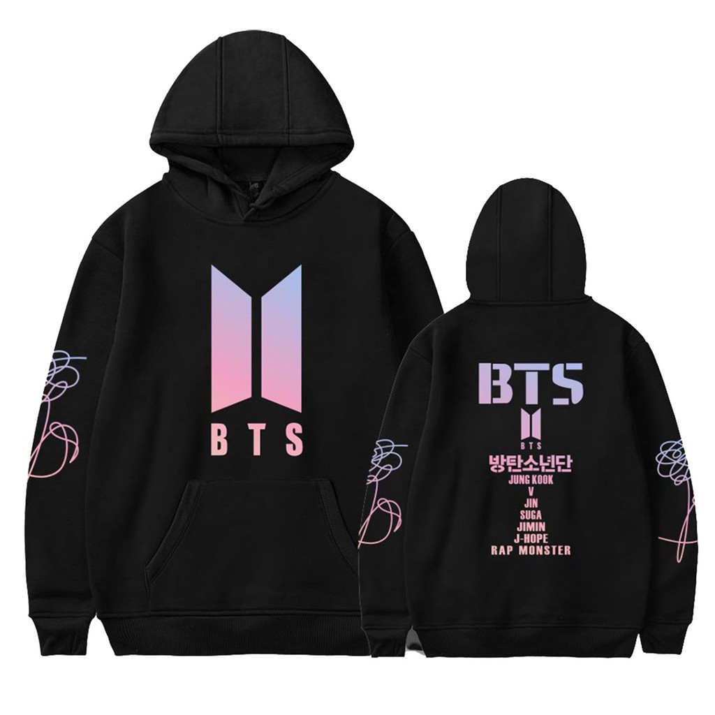 Jaket Hoodie Anak BTS Kpop usia 6-12tahun - kurnianyacaka