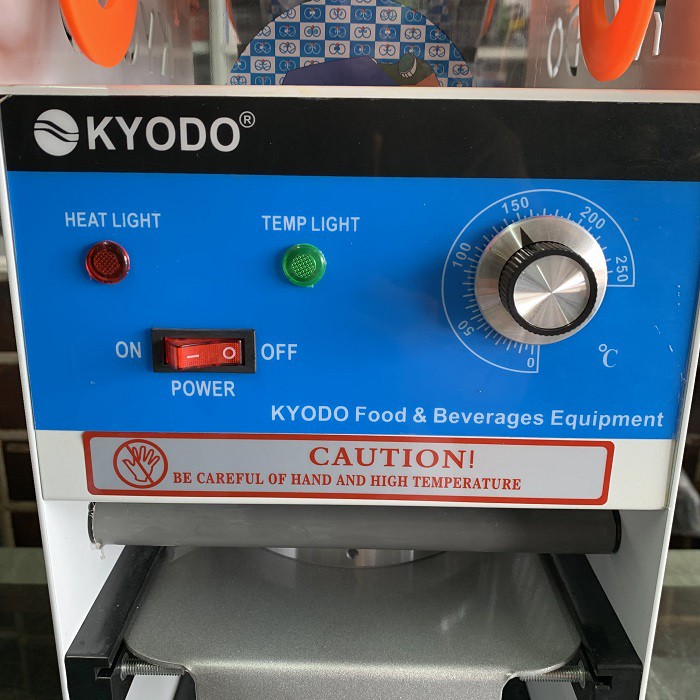 Mesin Cup Sealer Gelas Besar 22 oz Kyodo Mesin Press Gelas Kyodo Manual