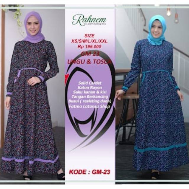 Gamis Rahnem GM 23