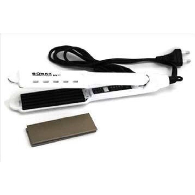 Catok Catokan Rambut Salon Sonar SN8077 SN 8077 SN-8077 Ion Hair Straightener