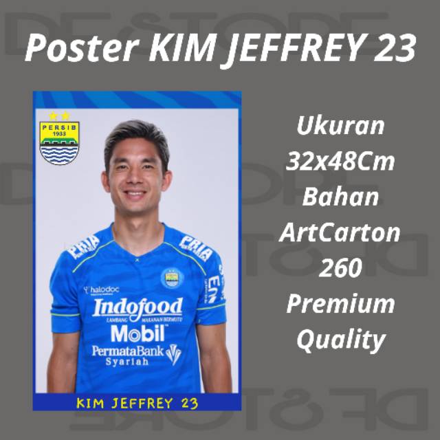 Poster pemain Persib Bandung
