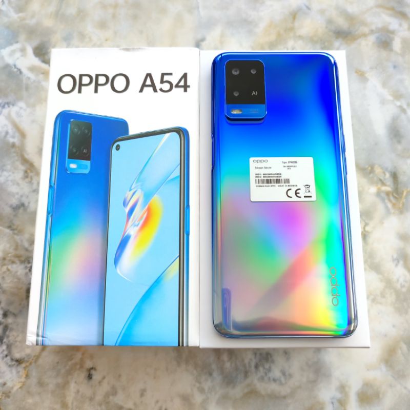 Oppo A54 6/128 ram 6 internal 128 Gb seken mulus