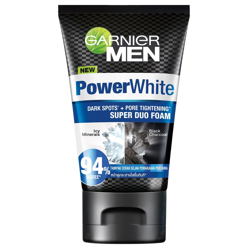 ✨LACIKOSME✨ GARNIER MEN SERIES - ACNO FIGHT TURBOLIGHT POWER WHITE SABUN WAJAH