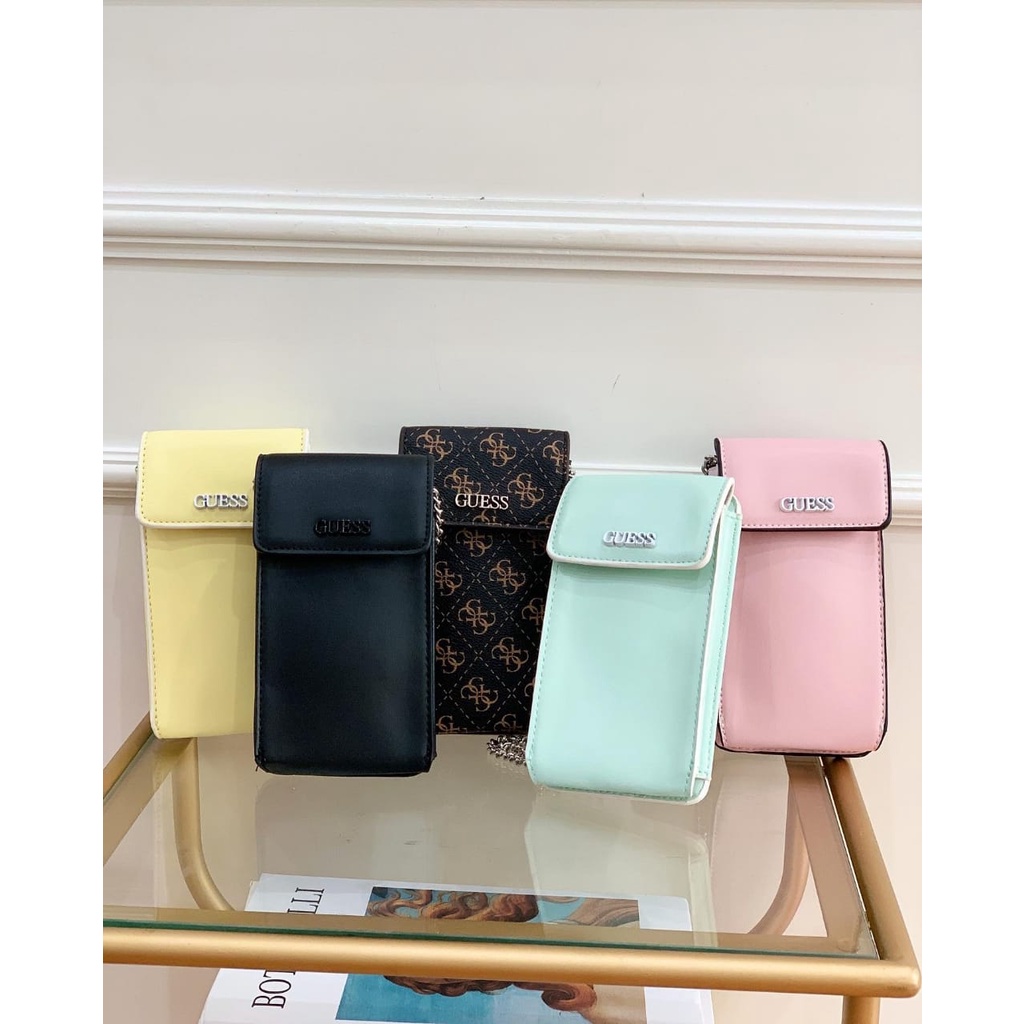 TAS SELEMPANG WANITA DOMPET HP WANITA GUESS G 3154 PREMIUM