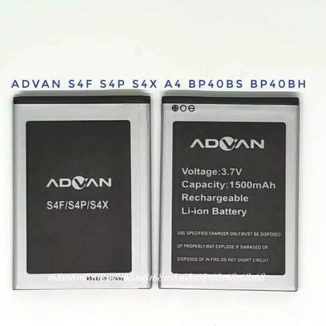 Baterai Batre Advan S4F S4P S4X BP40BS BP40BH Battery