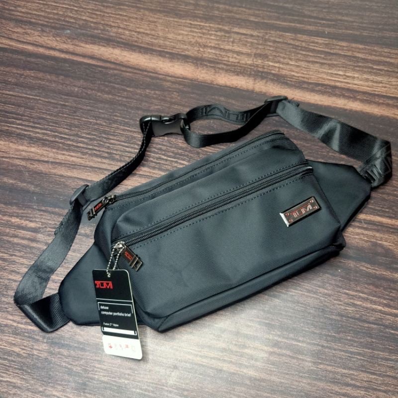 Waistbag TUMI 7152 Nylon Belt Bag Tas Pinggang Import Quality