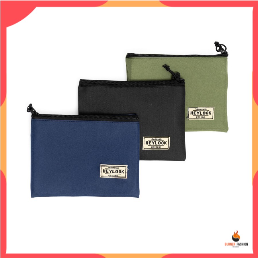 POUCH SIMPLE PRIA WANITA / TAS KOSMETIK / TAS KECIL