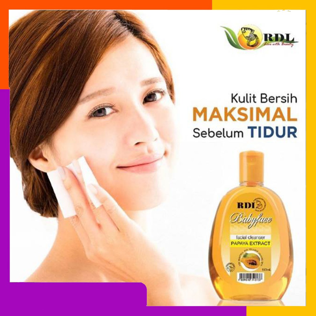 TONER BABY FACE RDL DEEP CLEANSING 150ML KUNING