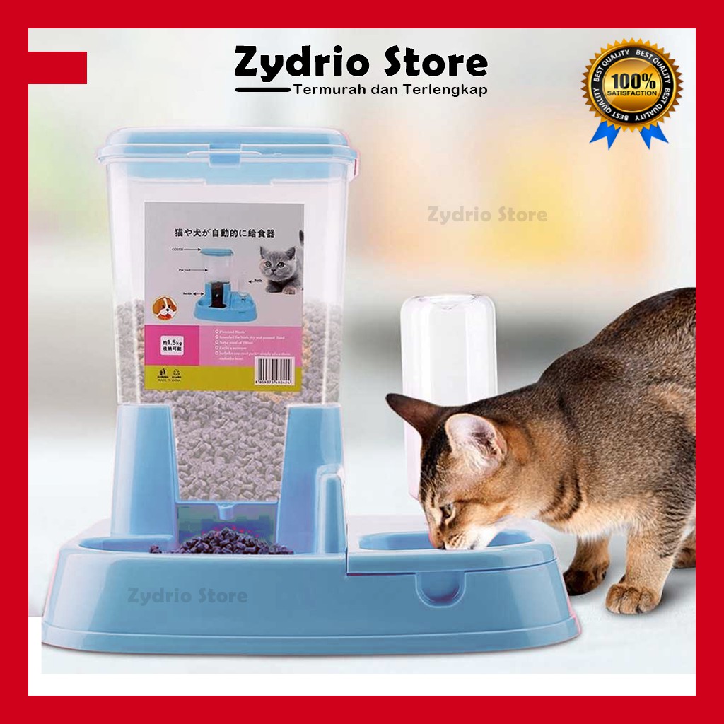 Tempat Makan Minum Kucing Anjing / Pet Dispenser untuk Hewan