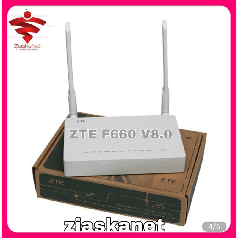 Versi Baru Modem ZTE f660 Gpon Ont ZXHN F660 v8 support ZTE OLT Akses Poin RtRwnet New