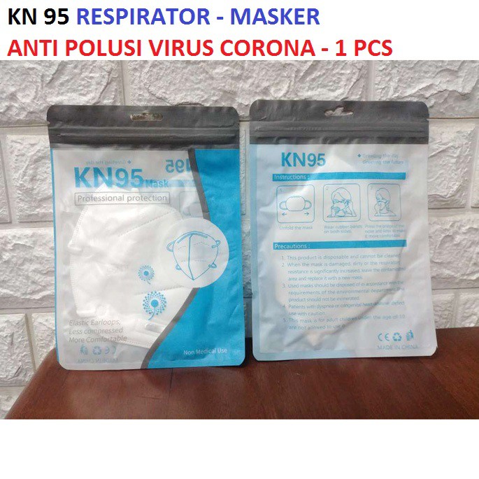 MASKER KN95 RESPIRATOR ANTI POLUSI VIRUS CORONA